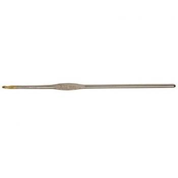KNITPRO Gancho de Ganchillo, Dorado, 0.75mm