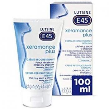 Xeramance Lutsine Crema Reestructurante Intensiva Piel Muy Seca y Atópica Sin Perfume, Negro, 100 Mililitros