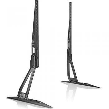 FITUEYES Pies de TV de 32 a 5 Pulgadas hasta 50 kg Patas TV Universal Inclinable y Altura Ajustable MAX VESA 600 x 400 mm