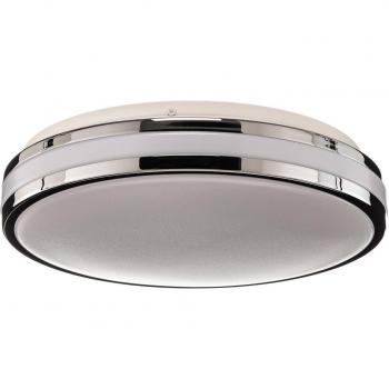 Arcchio Sinovu plafón para baño LED, cromo, 29 cm, lámpara de techo moderna en plateado hecha de metal para cuarto de baño (1 llama)