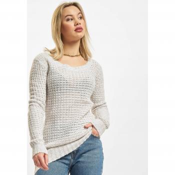 Urban Classics Ladies Long Wideneck Sweater - Off White - XS to XL