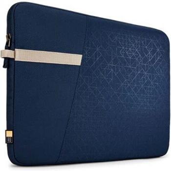 Funda Case Logic Ibira Azul para Portátil 15,6 con Compartimentos y Protección Extra