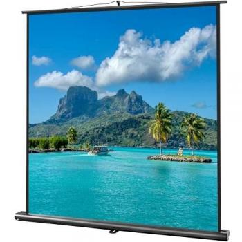 celexon portátil proyector- Pantalla de trípode Ultra portátil Professional para Escuela, presentación u Oficina con Varilla telescópica -- 160 x 160 cm - 1:1 - Ganancia 1.0