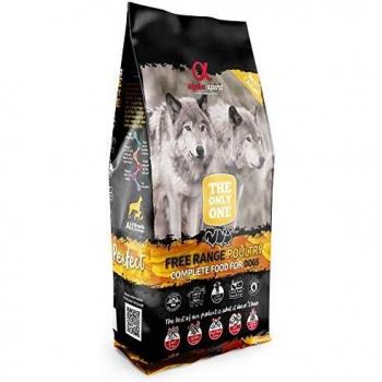 ALPHA The Only One Canine Adult Poultry 12 kg, Black, Medium