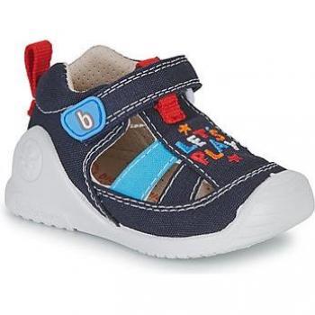 Sandalias cerradas de bebé niño tipo cangrejeras en color azul - Biomecanics 232188