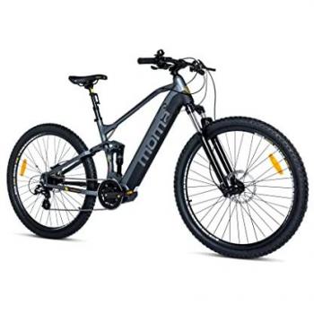Bicicleta Eléctrica EMTB-29 PRO con Suspensión Completa, Motor Central, Shimano Altus 8v y Frenos de Disco Hidráulicos, Batería Integrada de Ion Litio 48V
