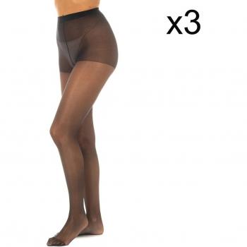 Pack-3 Panties Jolie Folie de Lycra de 15 Den DANAE15 para mujer