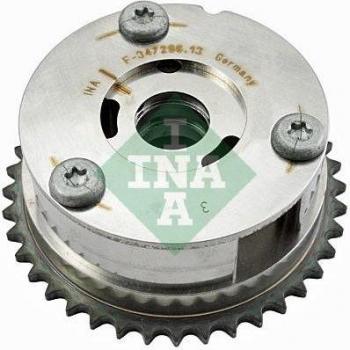 INA Camshaft Adjuster 427 1012 10 - Unidad de avance del árbol de levas, ajuste variable, compatible con múltiples modelos de vehículos, fabricado por INA