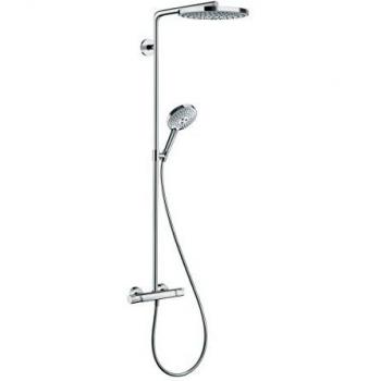 Hansgrohe 27129000 Raindance Select S 240 columna de ducha, 3 tipos de chorro, cromo