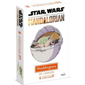 Baraja póker Grogu El Mandaloriano Star Wars Winning Moves