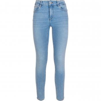 Bleached Denim Push-Up Skinny Jeans for Women - Fracomina Model Fp23Sv8000D40703, Size W26