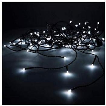 EDM GRUPO Cortina Led Easy-Connect, Blanco Frío, 6 Tiras