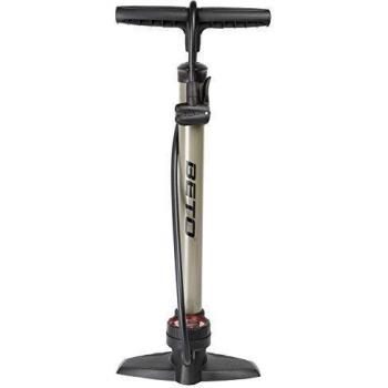 Beto High Pressure S - Bomba de aire de pie, color plateado / negro