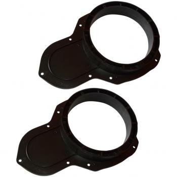 AERZETIX: 2 x Adaptadores soportes de altavoces 165mm para puerta delantera de coche, vehiculos
