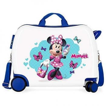 Disney Minnie Good Mood Maleta Infantil Multicolor 50x38x20 cms Rígida ABS Cierre combinación 2,1Kgs 4 Ruedas Equipaje de Mano
