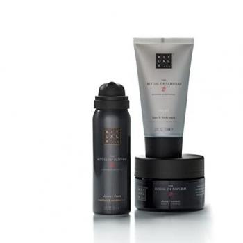 RITUALS Cesta Regalo para Hombres del Ritual of Samurai, Trial Set - Con Bambú, Menta Japonesa y Sándalo - Propiedades Refrescantes y Vigorizantes