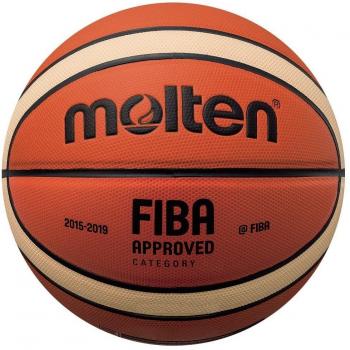 MOLTEN BGMX Balón de Baloncesto, Hombre, Naranja y Marrón Claro, Talla 7