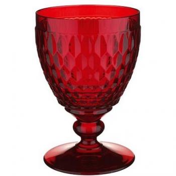 Villeroy & Boch Boston Coloured Copa, 144 mililitros, Cristal, Rojo, 1 Unidad