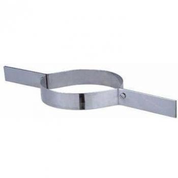 Collarín de tubaje Inox 304 Ø200/206 mm para todos los combustibles - Joncoux