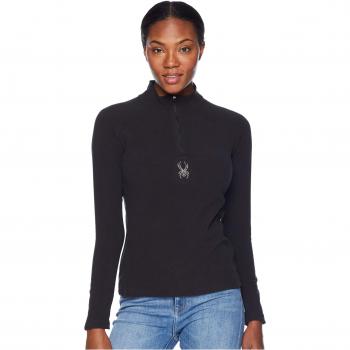 Spyder Mujer Shimmer Esquí Petos, otoño/Invierno, Mujer, Color Negro, tamaño Medium