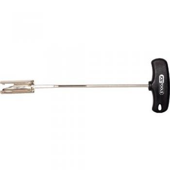 KS Tools 500.7530 - Mango en T bujía extractor, en ángulo, 280mm