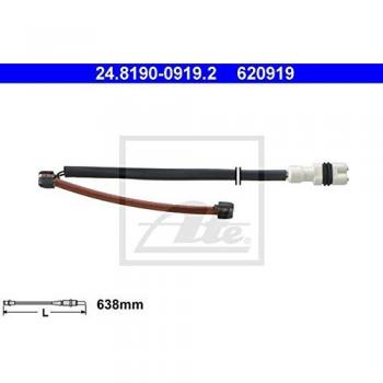 Sensor de desgaste de pastillas de freno ATE 24.8190-0919.2 para Porsche