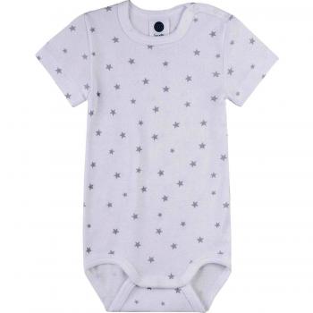 Body Sanetta Estrellas Blanco, 100% Algodón Orgánico
