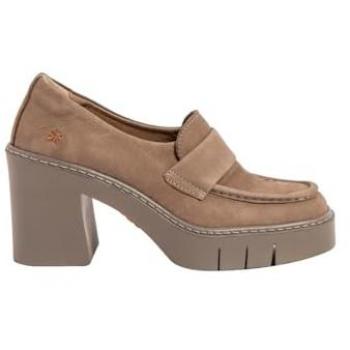 Mocasines de Piel Art Merceditas 1972 Taupe para Mujer con Plataforma