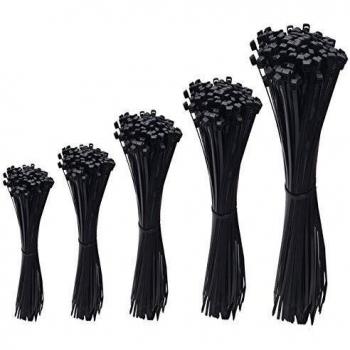 Bridas de cable,Samione bridas para cables Cable de Nylon Negro 2,5 * 100 / 2,8 * 150 / 2,5 * 160 / 3,6 * 200 / 3,6 * 300 mm