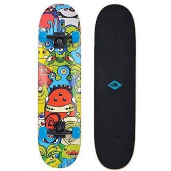 Patineta deslizante SCHILDKRÖT Slider 31 - Monstruos Multicolor