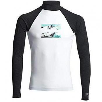 BILLABONG Team Wave LS Lycra, Hombre, White, S