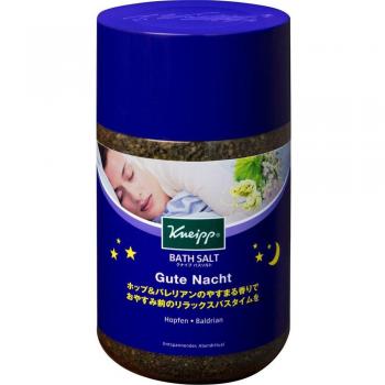 Kneipp Good Night Bath Salt with Hops & Valerian 850g - High Performance Relaxation Powder