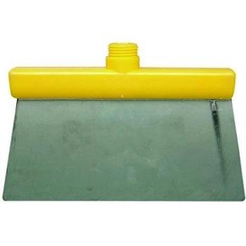 Maya 48281 - Rasqueta Acero Inoxidable para Mango, Amarillo