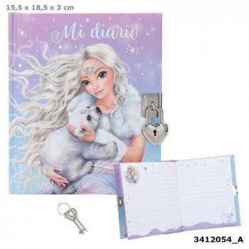 Top Model Diario Secreto con Candado Iceworld Chica y Oso Polar
