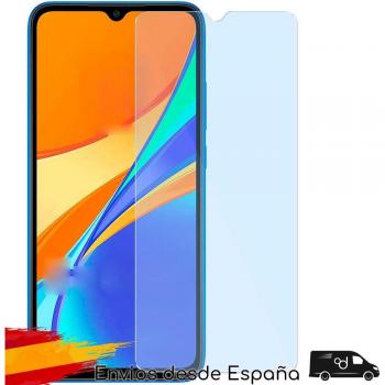 Protector de Pantalla Cristal Templado Premium para Xiaomi Redmi 9A/9AT/9C, Vidrio Plano Dureza 9H Antiarañazos