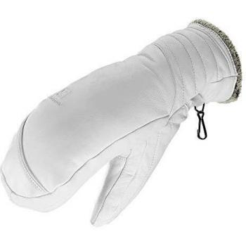 SALOMON Native Mitten W Gloves, Mujer, White, XS