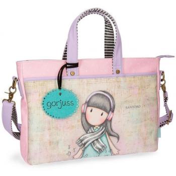 Gorjuss Lost In Music Bolso Bandolera, 39 cm, 7.1 Litros, Multicolor