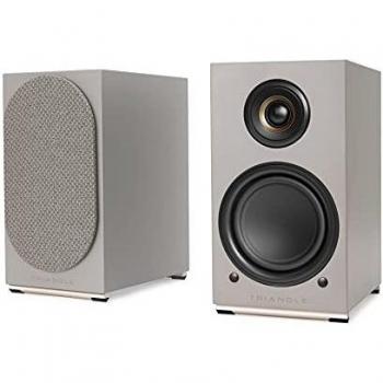Triangle AIO Twin Active Wi-Fi Speakers - Linen Grey Pair