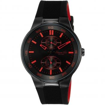 Reloj de Hombre Kenneth Cole IKC8033 con Correa de Caucho y Resistente al Agua (Ø 42 mm)