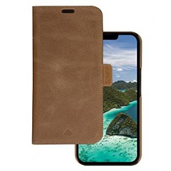 Fodral Folio de Cuero Marrón Lynge para iPhone 8/7/6/6S