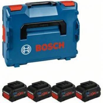 Bosch Professional 18V System ProCORE18V - Set 4 baterías de litio