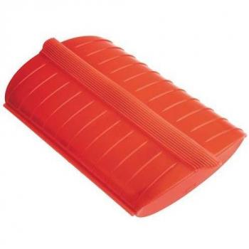 Lékué - Estuche de vapor con bandeja, 3-4 personas, Capacidad: 1400 ml, color rojo