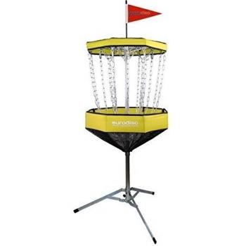 New Games - Frisbeesport Chainwalker Papelera de Golf, Unisex Adulto, Amarillo, Talla única