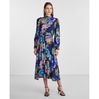 Vestido camisero estampado Yas
