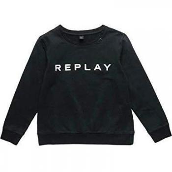 REPLAY SG2059 Sudadera, Negro