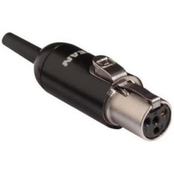 Shure WA430 Neutrik TA4F MTQG Connector for TL46, TL47, TL48 & TH53 Microphones