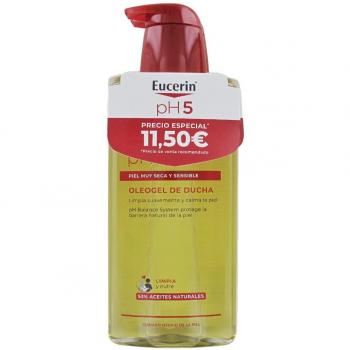 Eucerin PH5 Oleogel de Ducha para Piel Sensible, 400 ml Envase