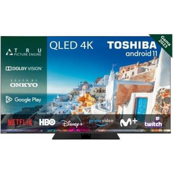 Toshiba 55QA7D63DG 55 Pulgadas QLED Ultra HD 4K Android TV con Peana
