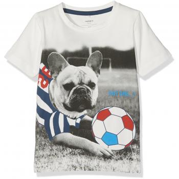 NAME IT Niteslund SS Top Box Mini, Camiseta Para Niños