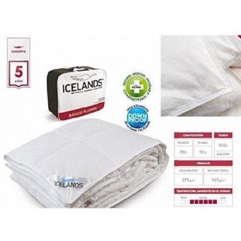 Icelands - RELLENO NÓRDICO BÁLTICO BLANCO 275gm2 MEDIDA 240X220 CM